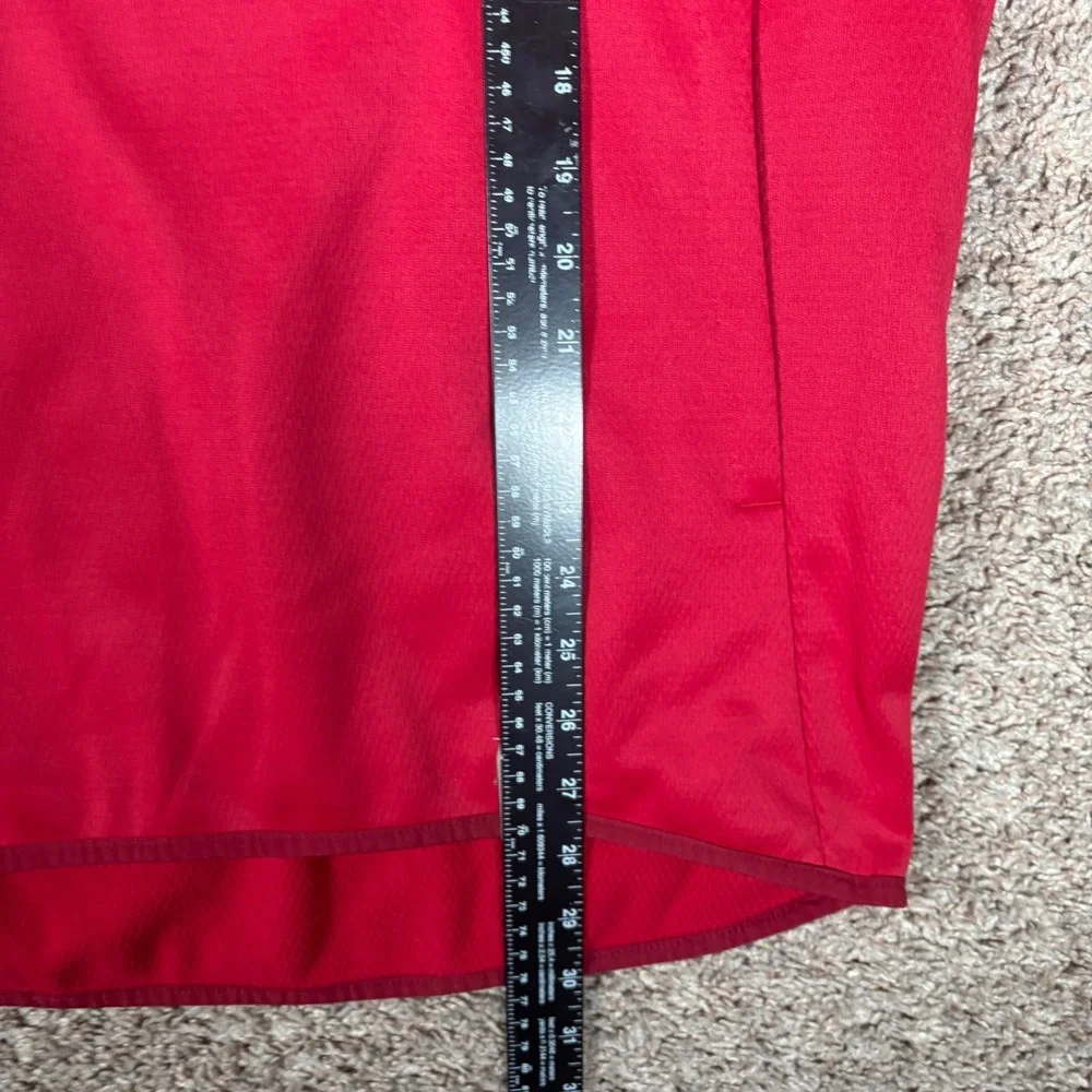 Adidas Mens ClimaWarm Scuba Hood Pullover Hoodie Red EI8380 Size Medium‎